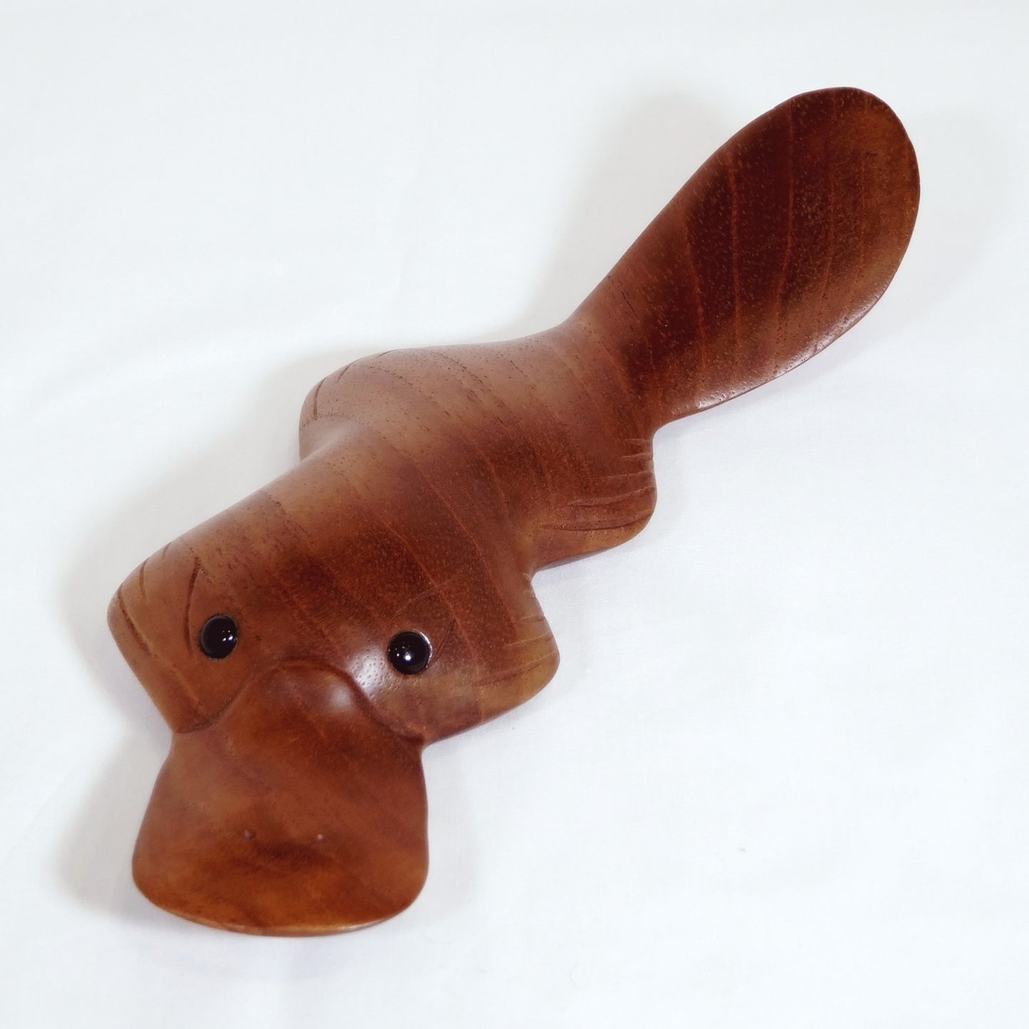 Platypus carved Red Cedar