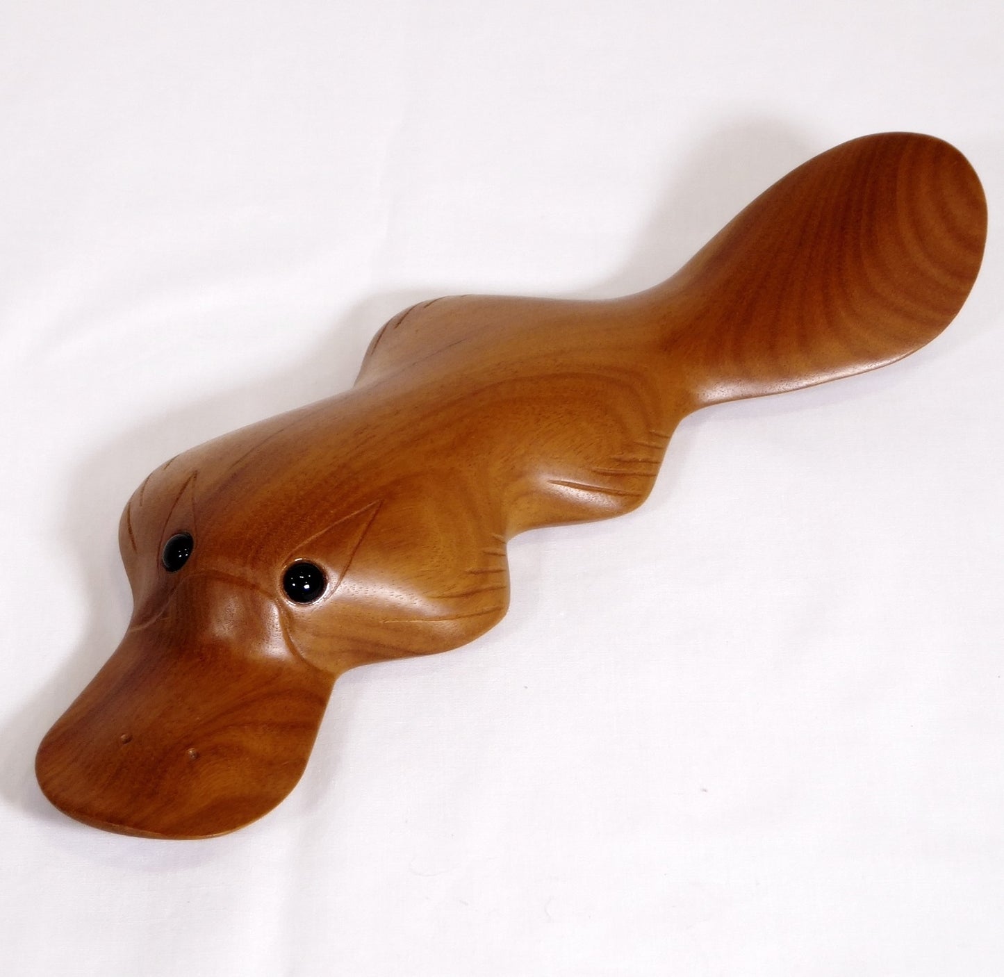 Platypus carved