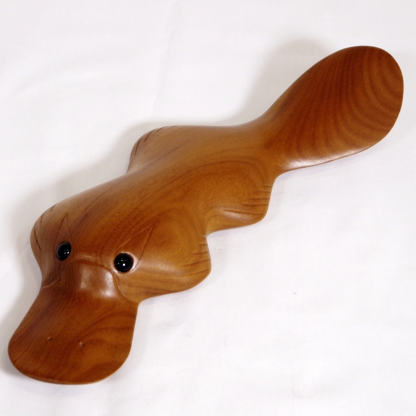Platypus carved
