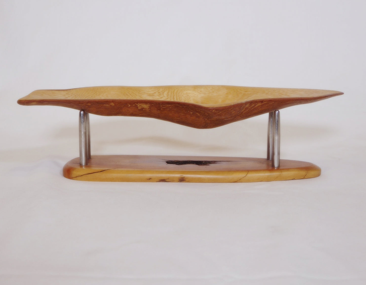 Free form bowl on Stainless legs