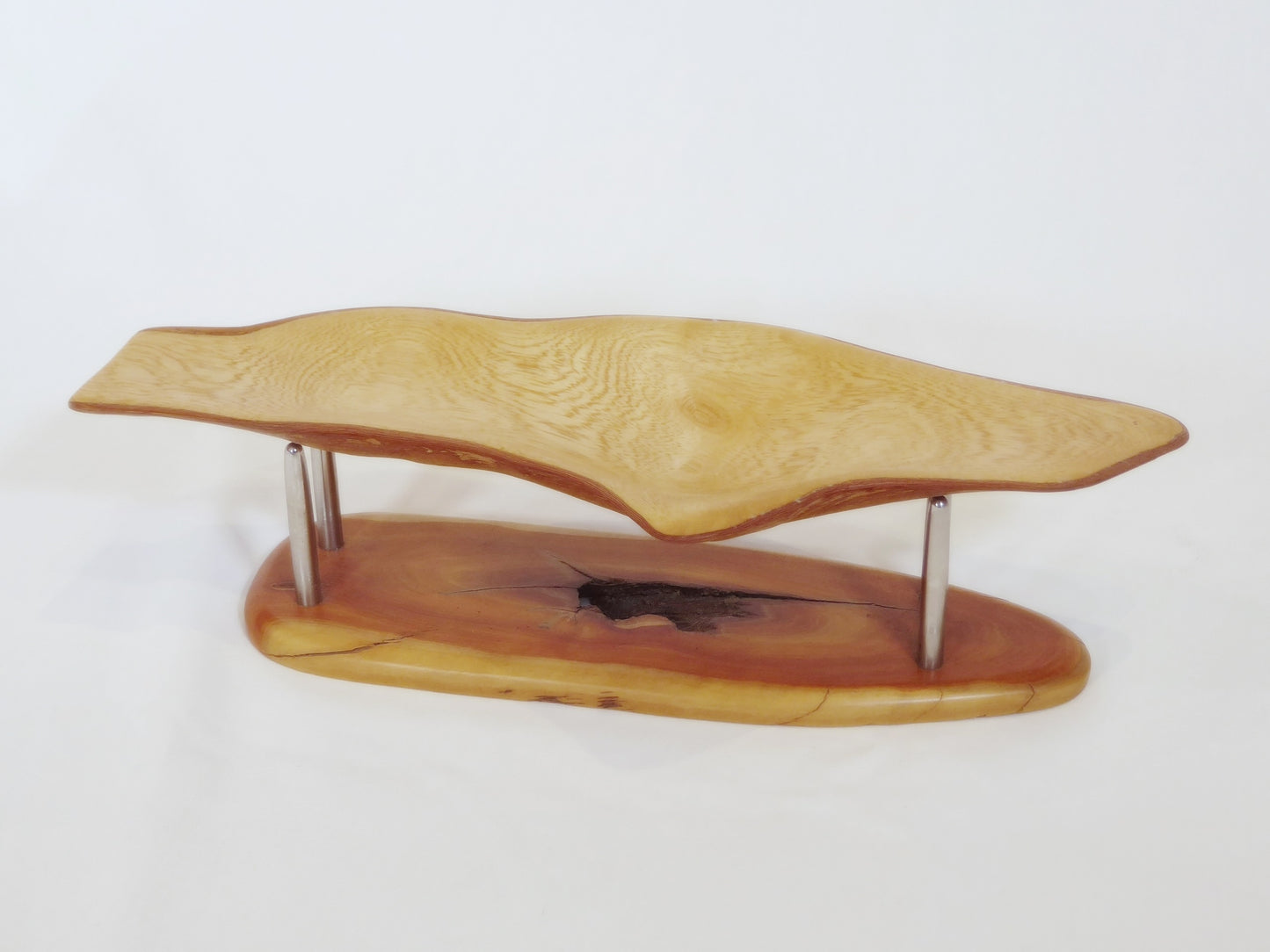Free form bowl on Stainless legs