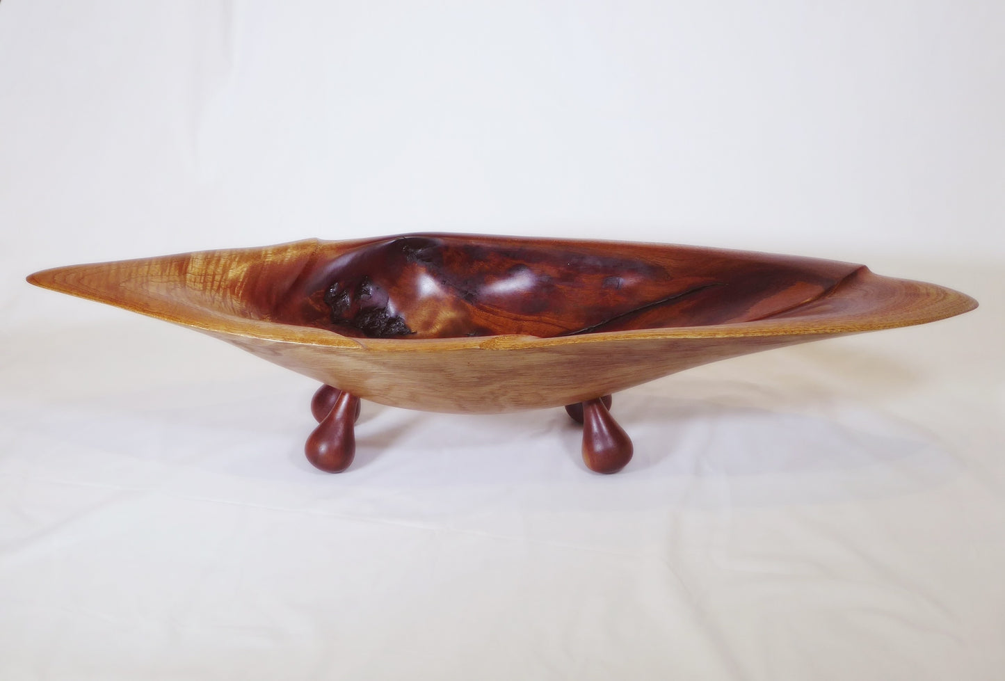 Free form Knot Bowl Red Cedar