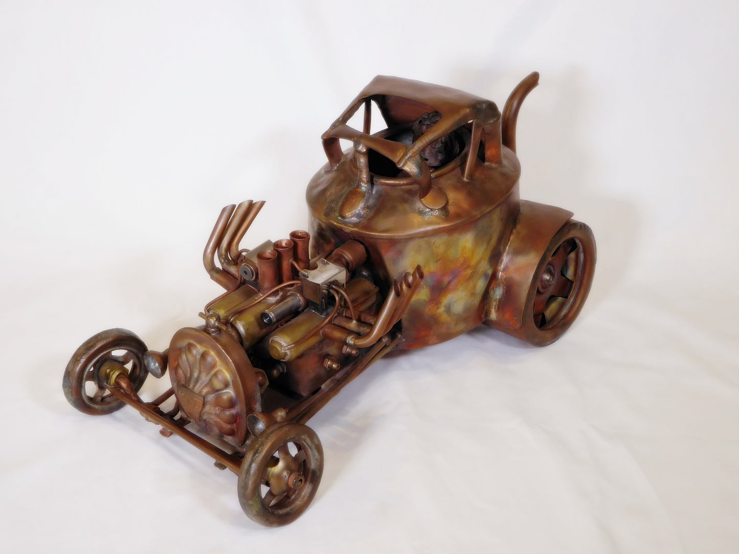 Rat Rod Copper sculpture