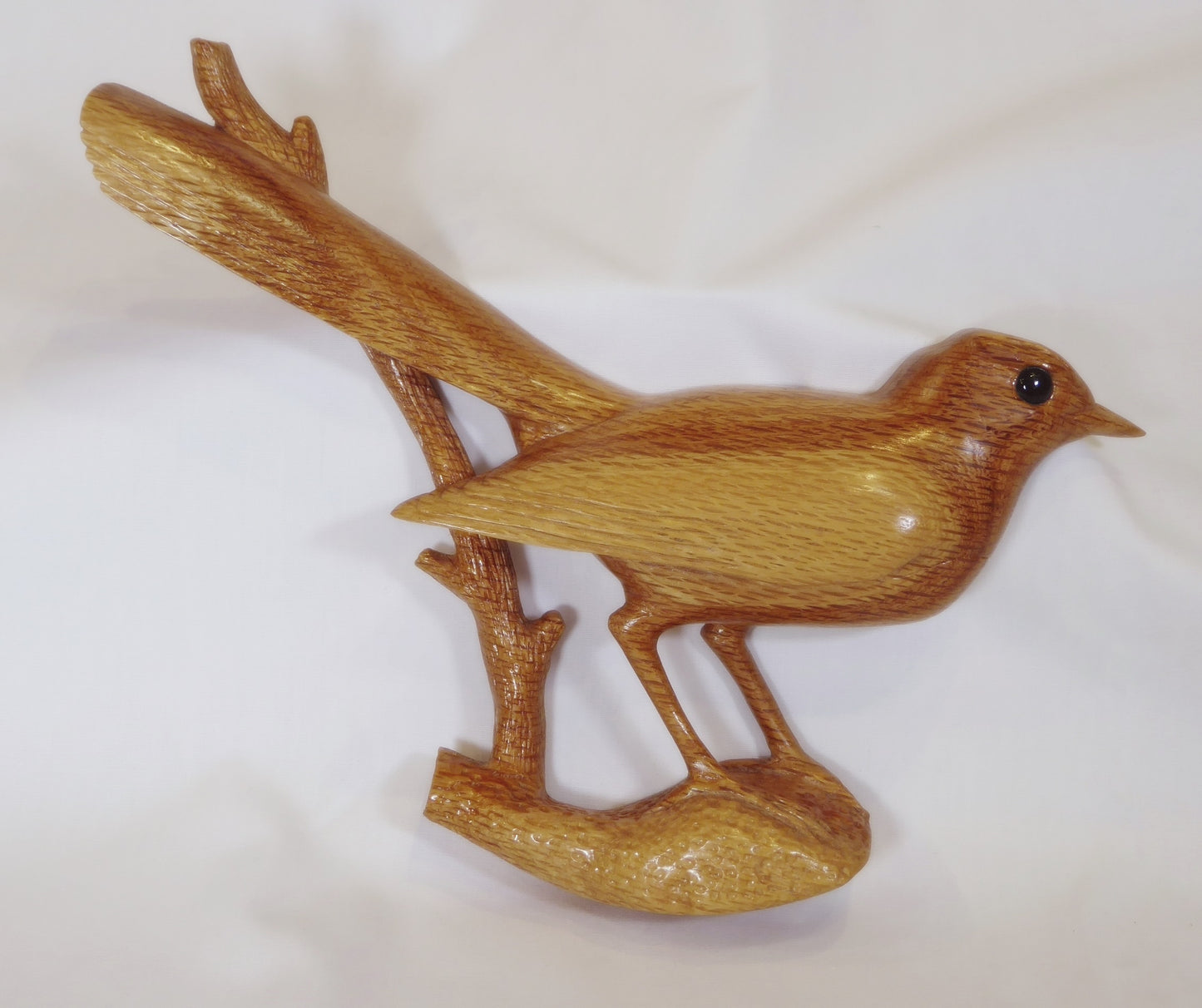 Birds - carved wall mount