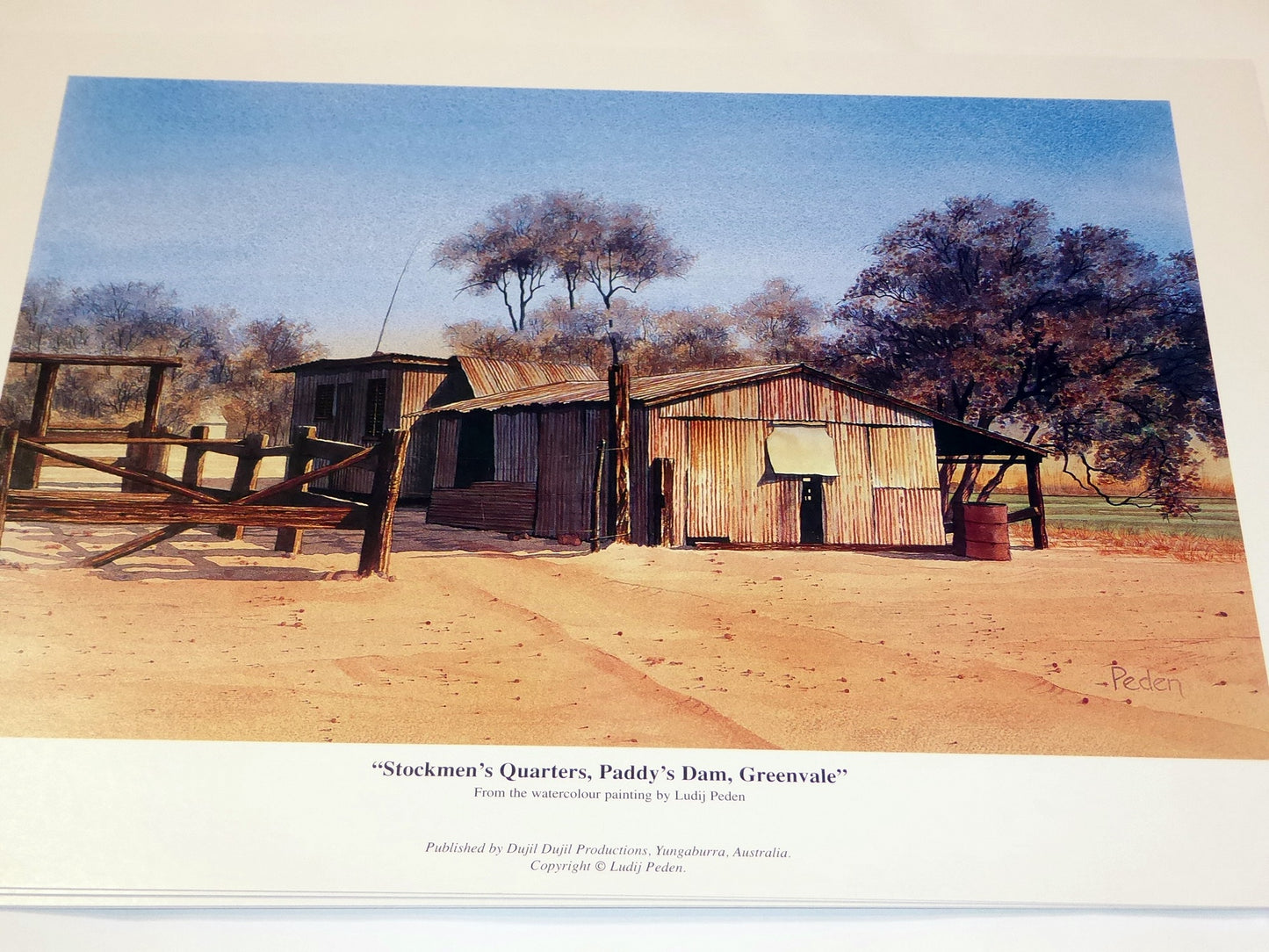 Art print portfolio - Outback set