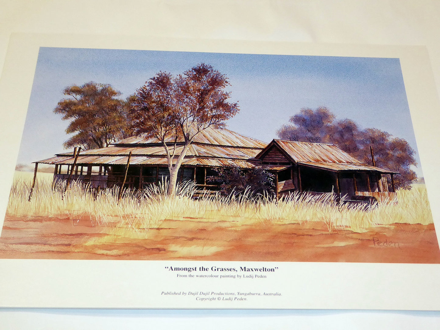 Art print portfolio - Outback set
