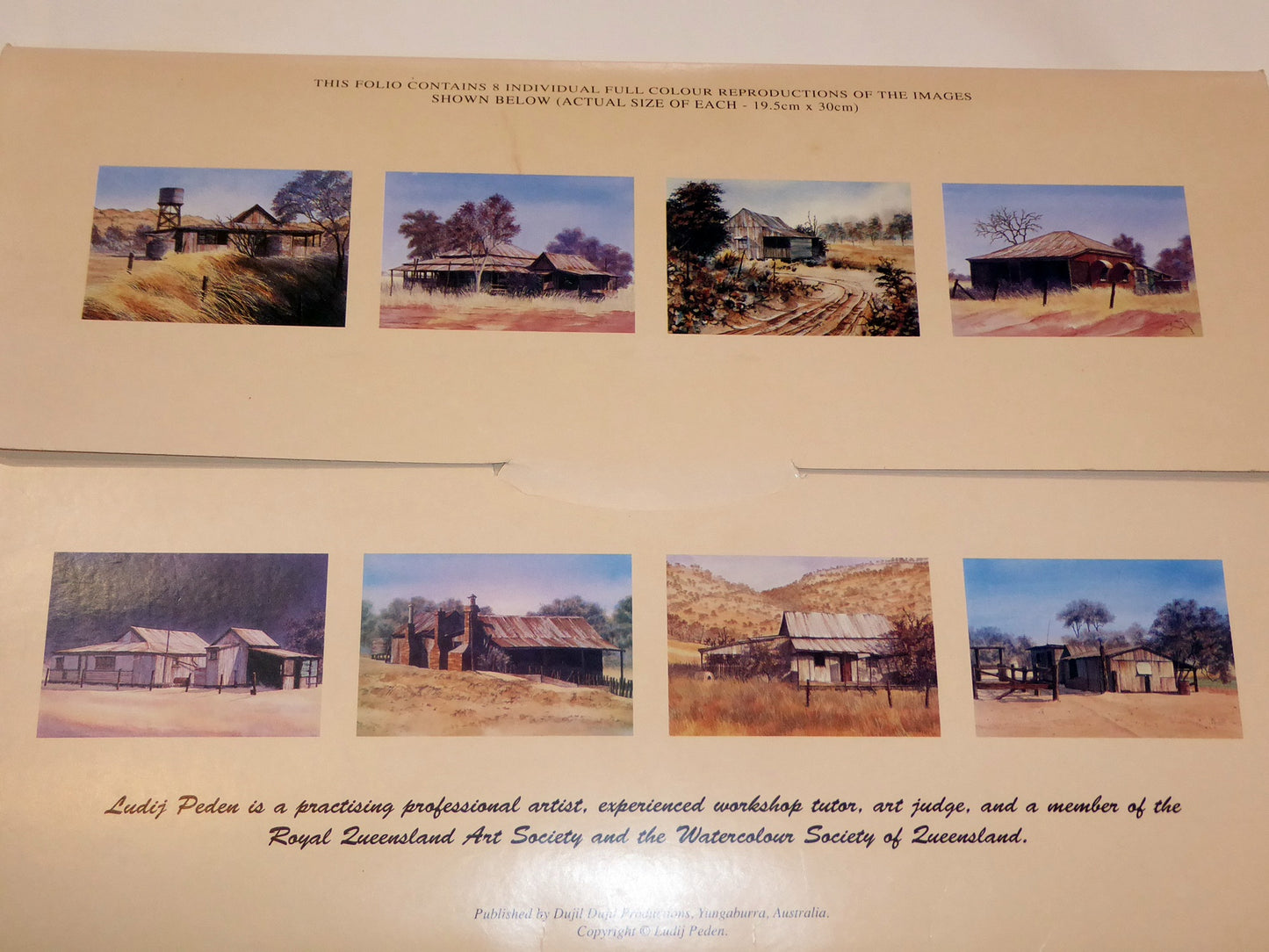 Art print portfolio - Outback set