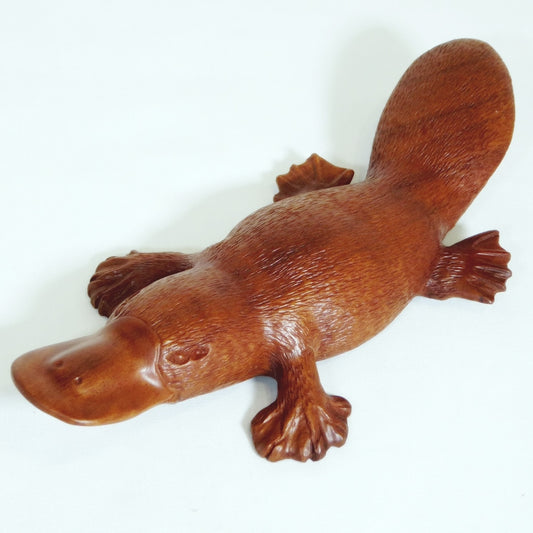 Platypus carved Northern Red Almond