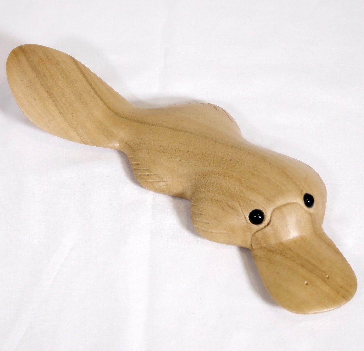 Platypus carved White Beech