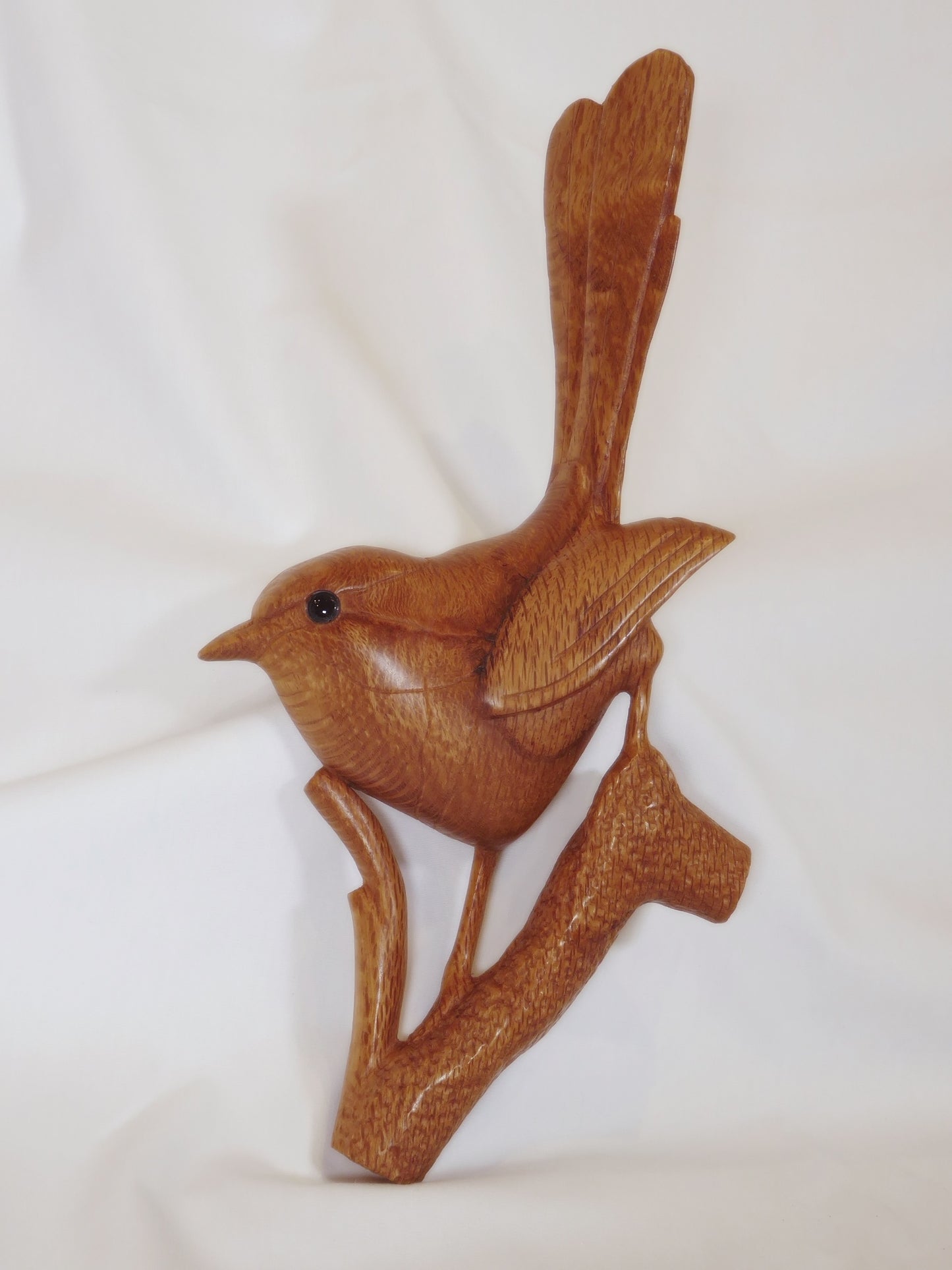 Birds - carved wall mount