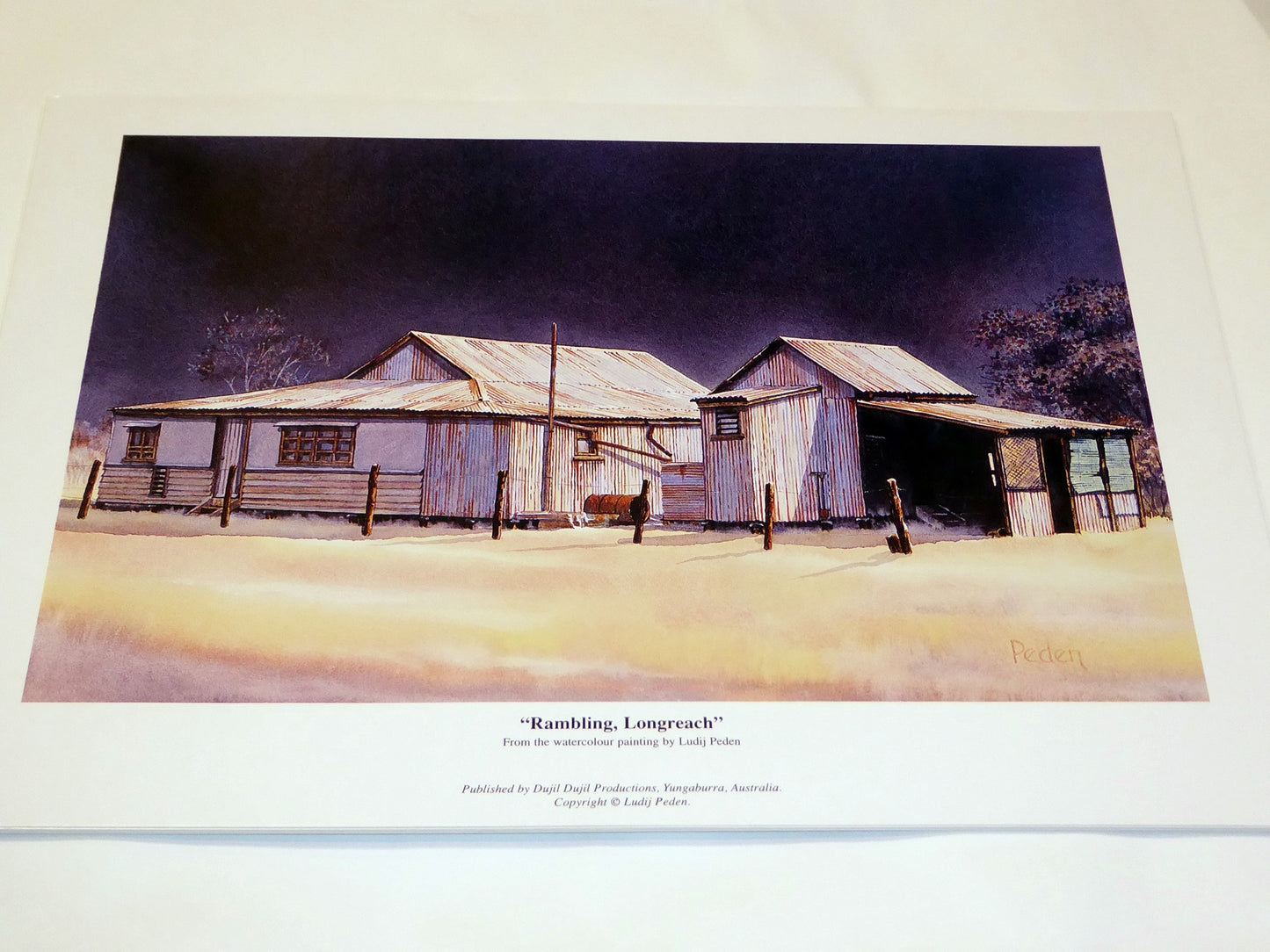 Art print portfolio - Outback set