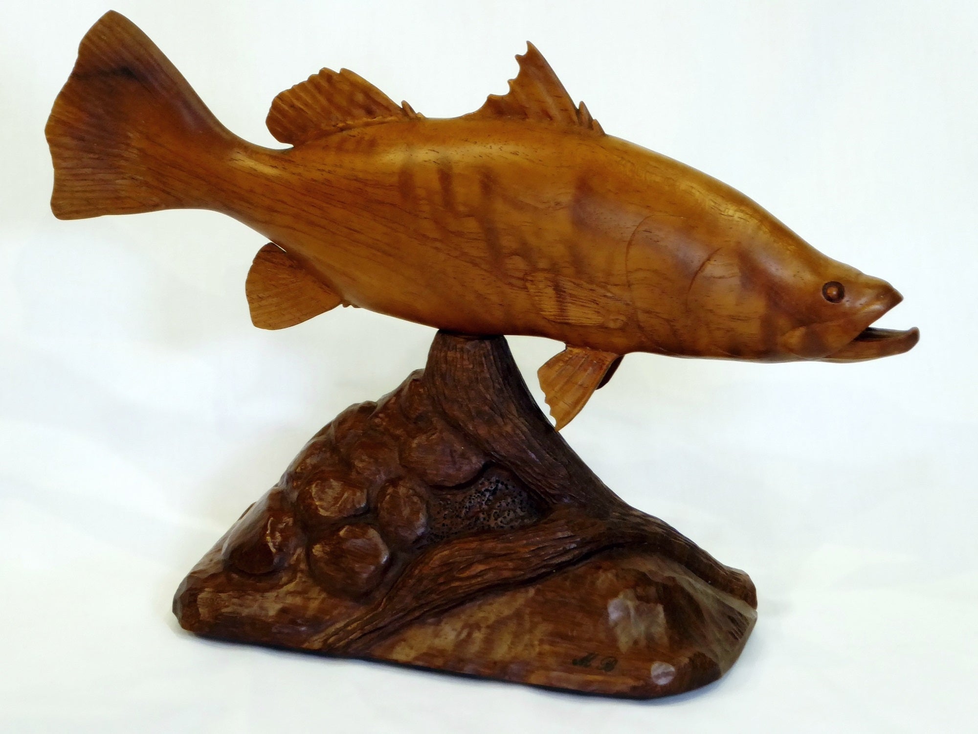 Carved Barramundi – artistreegallery